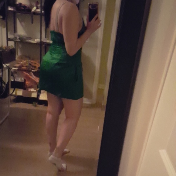 *LAST ONE SZ S* Selena fuschia dress - Picture 4 of 4